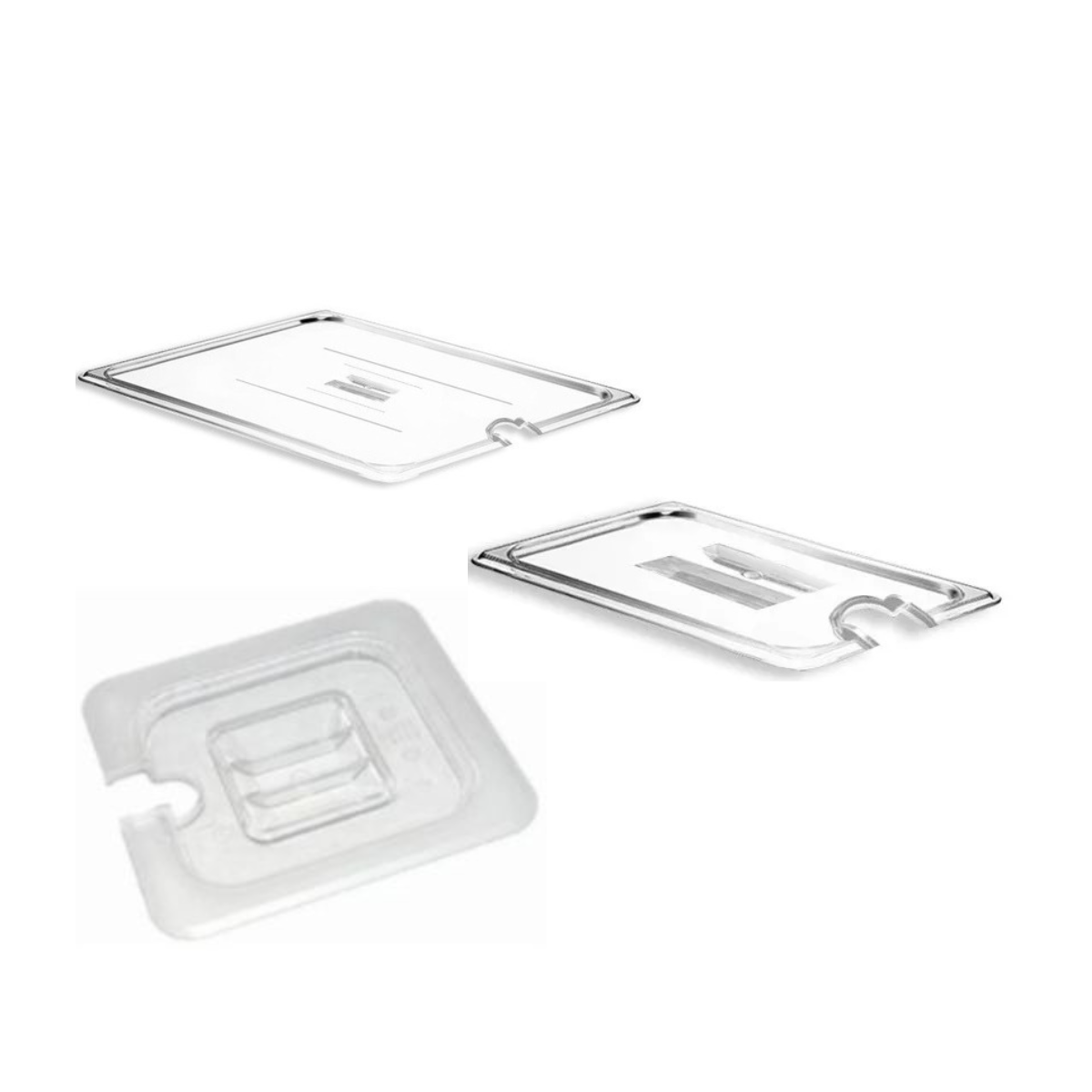 Polycarbonate Slotted Insert Lid